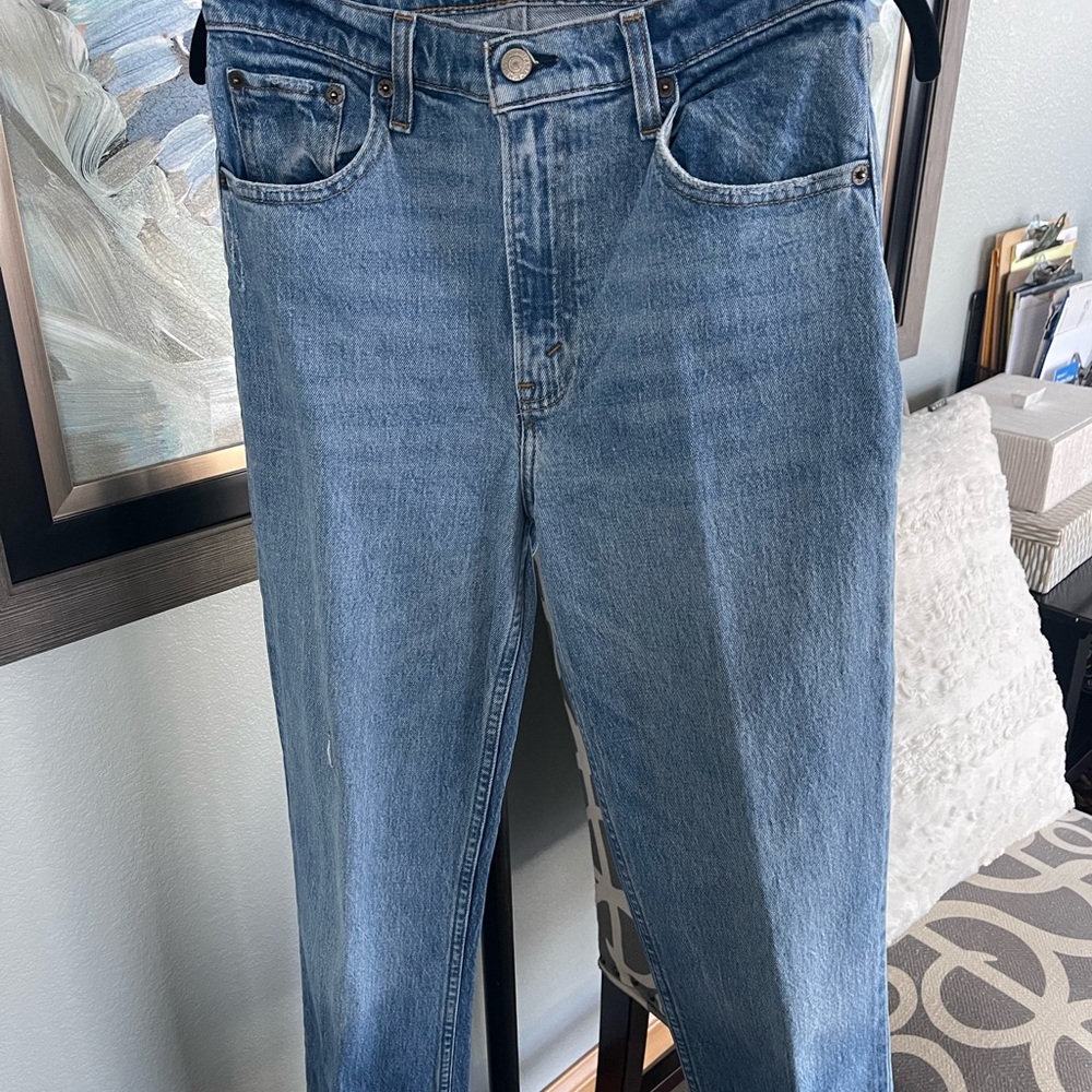 Abercrombie and Fitch jeans Size 4/27 90’s straight leg high-rise